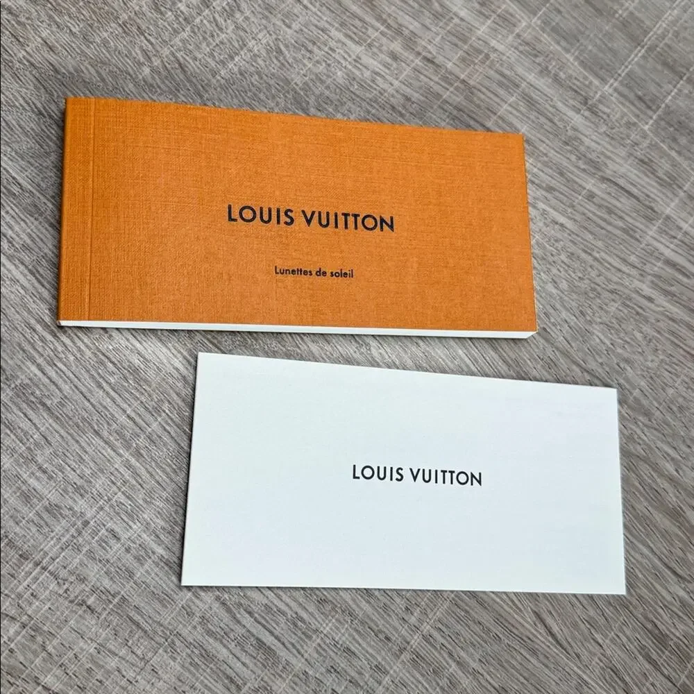 LOUIS VUITTON Orange and Blue Gift Boxes